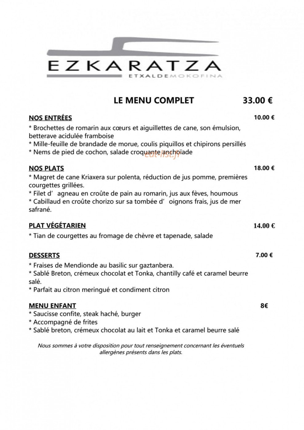 Ezkaratza — carte page 1