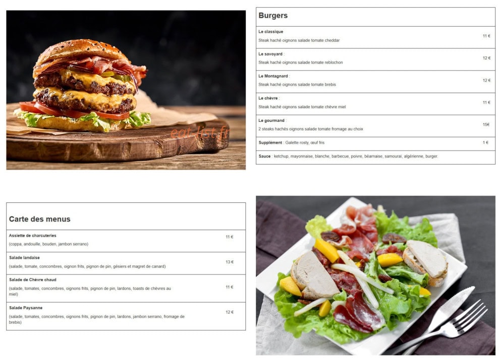 Pizzeria del Nono — carte page 1