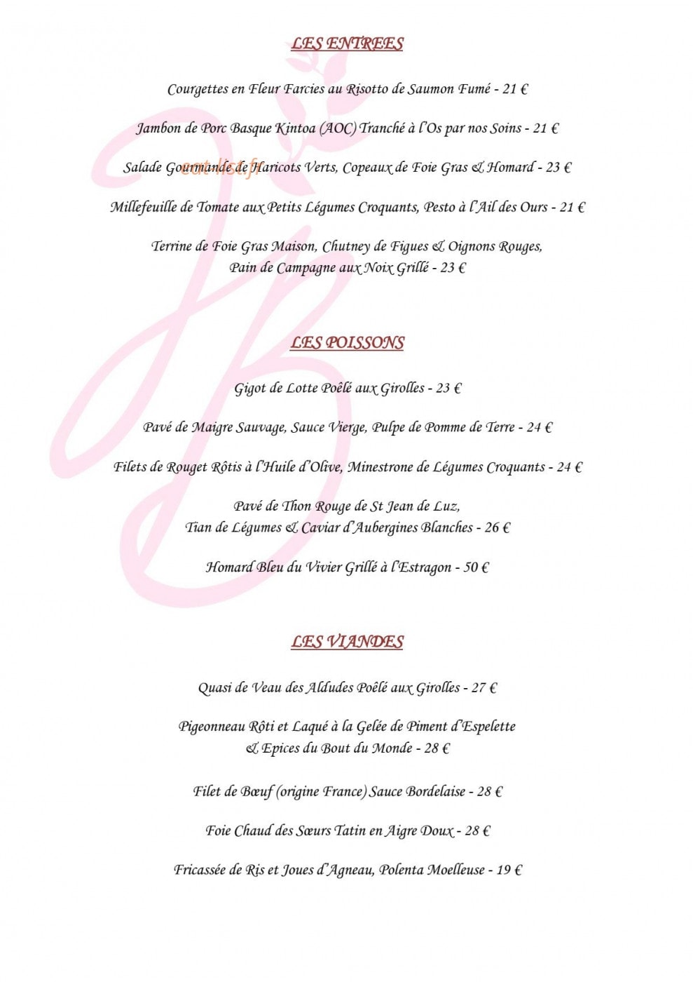 Les Jardins de Bakea — carte page 3