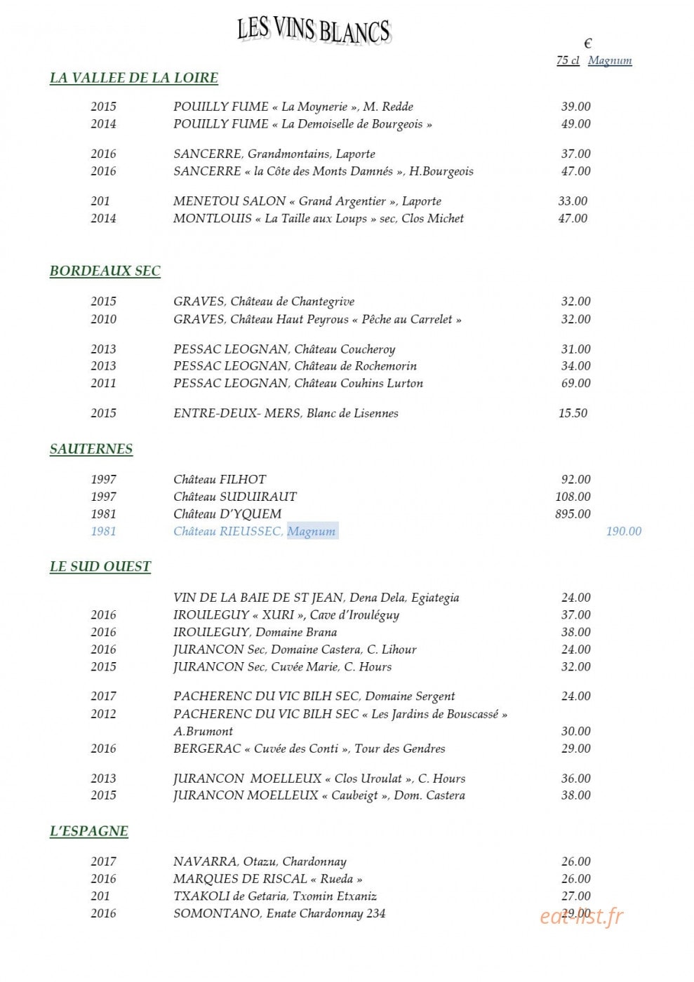 Les Jardins de Bakea — carte page 10