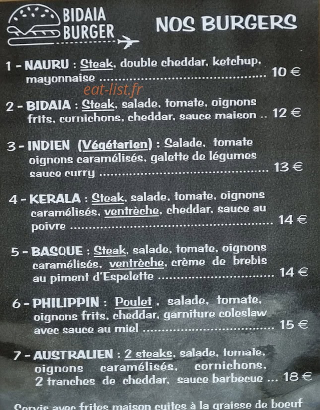 Bidaia — carte page 1