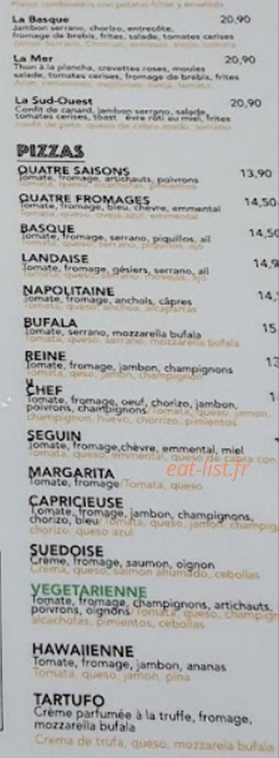 Côté Plage — carte page 5