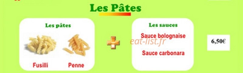 Croq Pizza — carte page 5