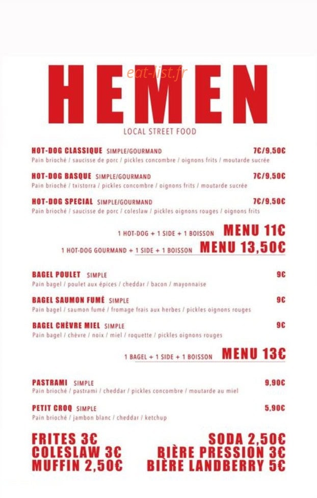 Hemen — carte page 1