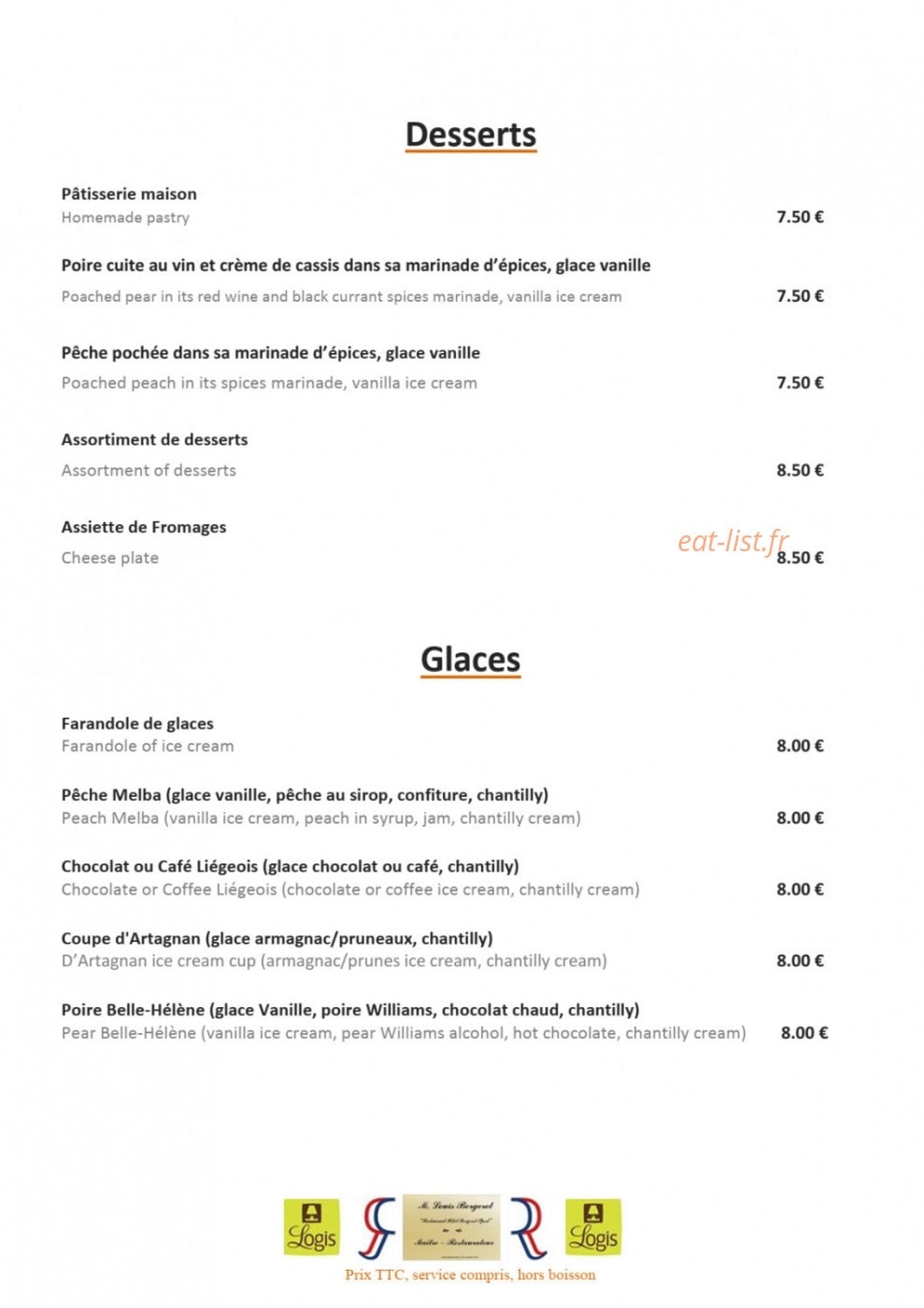 Hôtel Bergeret Sport — carte page 7