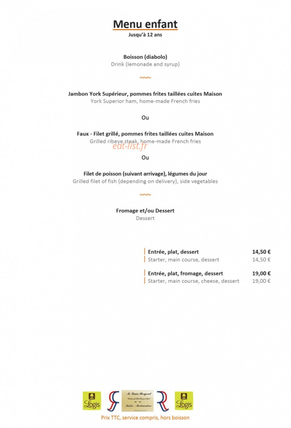 Hôtel Bergeret Sport — carte page 3