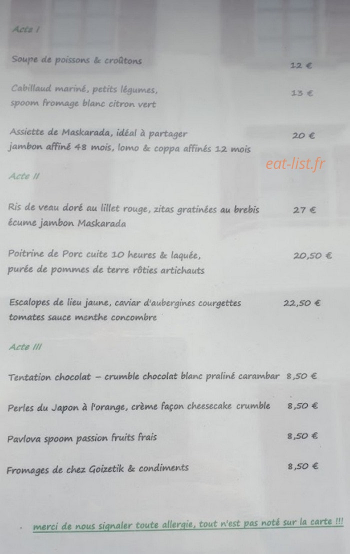 Le Battela — carte page 1