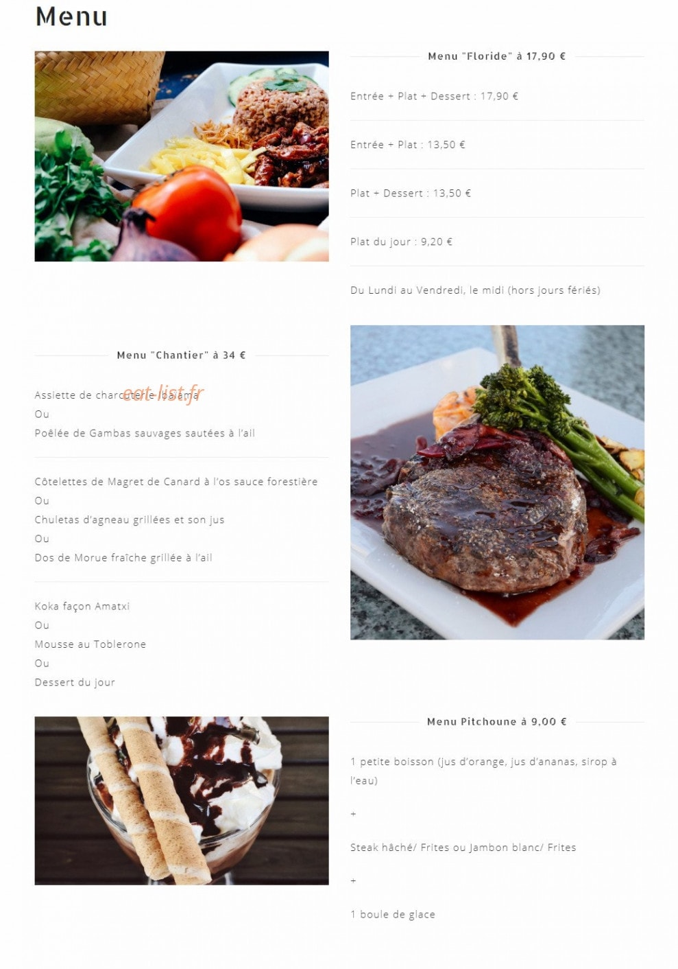 Le Chantier — carte page 1