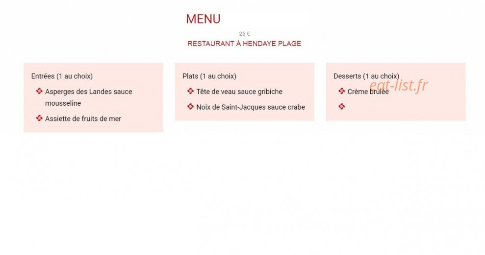 Olivier — carte page 2