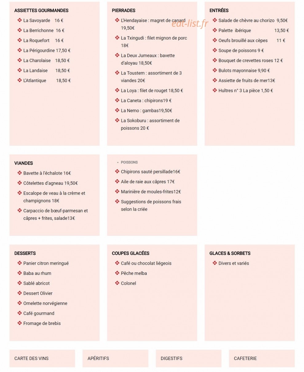 Olivier — carte page 1