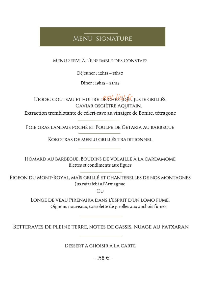 Auberge Ostape — carte page 9