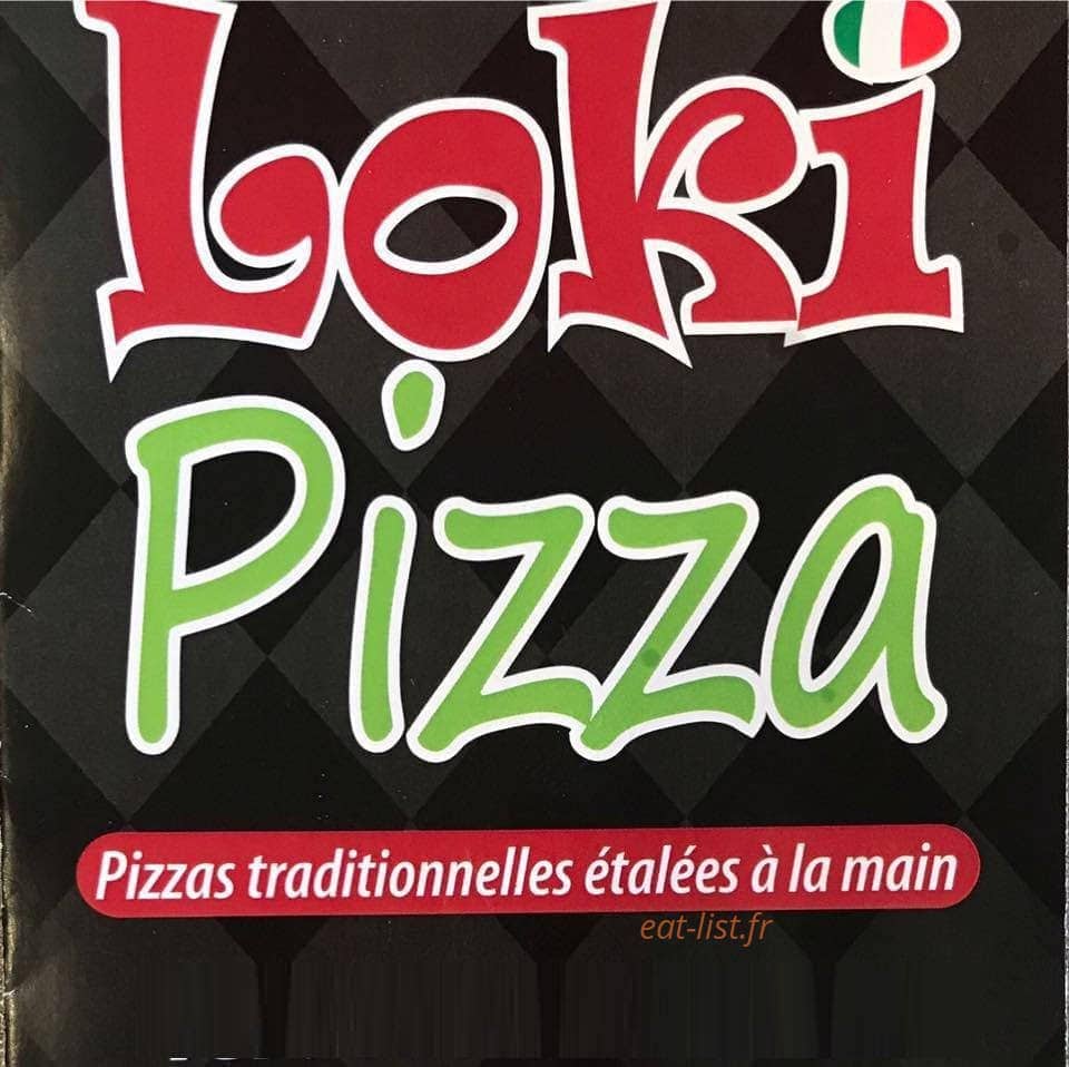 Loki pizza — carte page 1