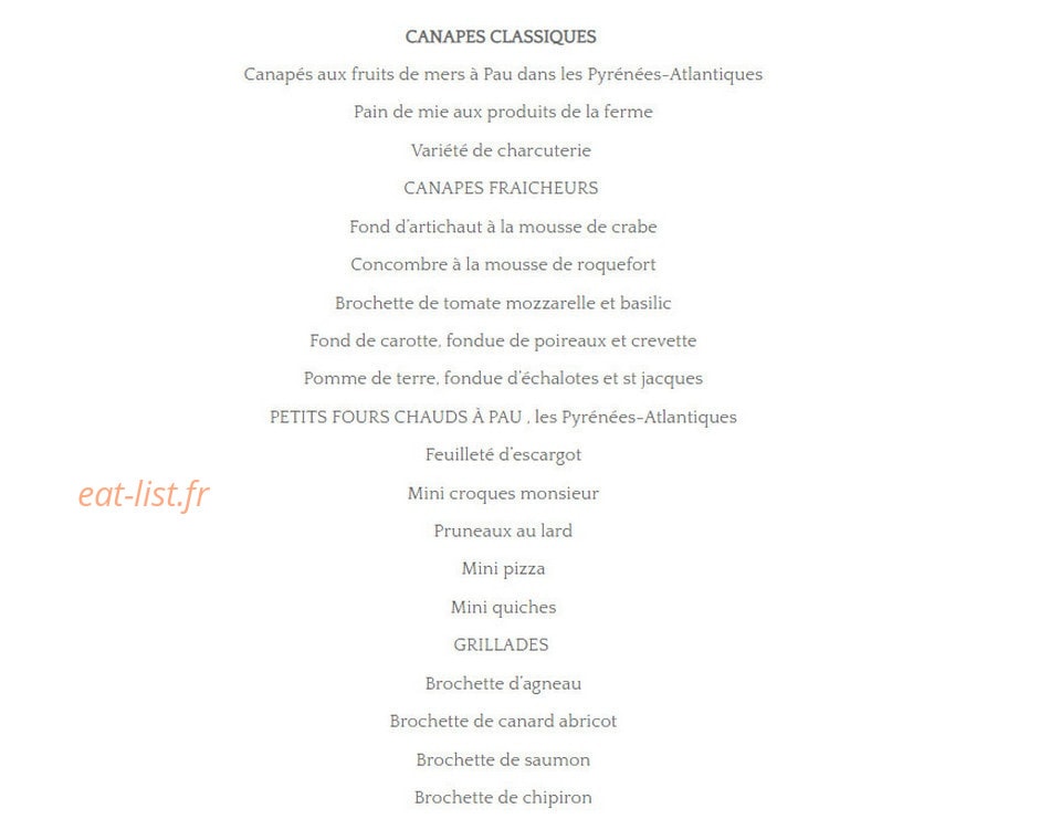 Les Deux Palmiers — carte page 4