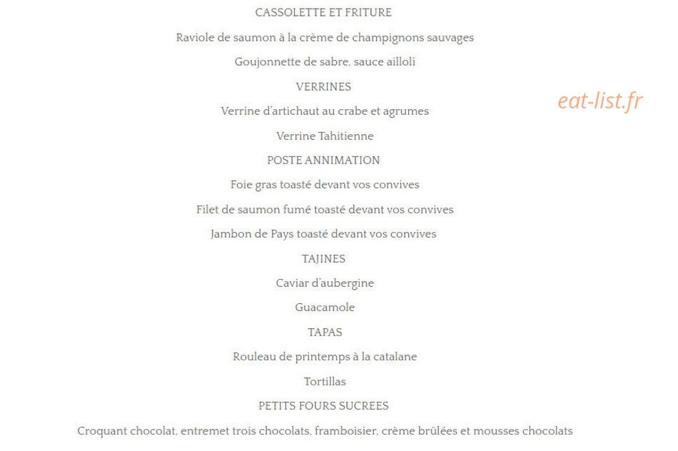 Les Deux Palmiers — carte page 5