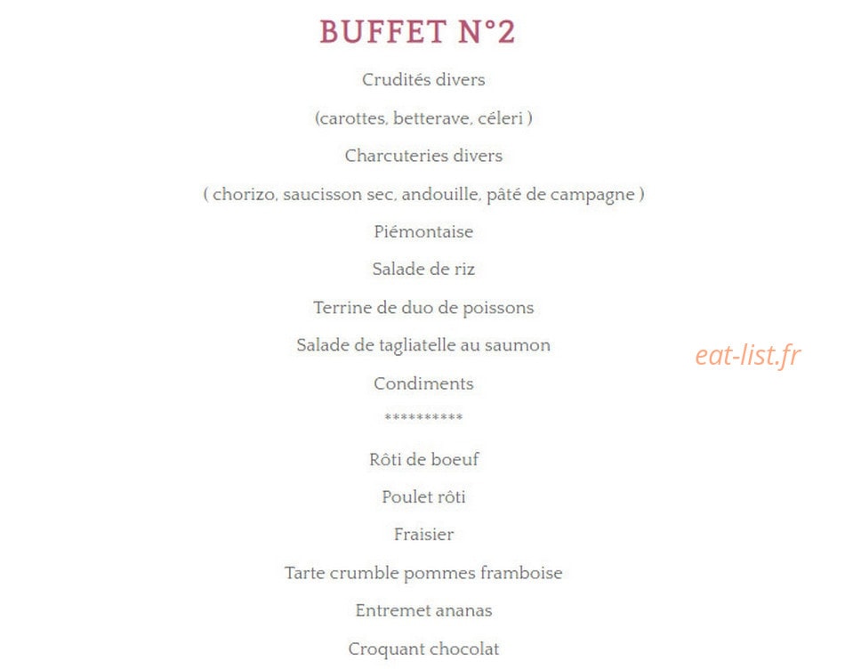 Les Deux Palmiers — carte page 2