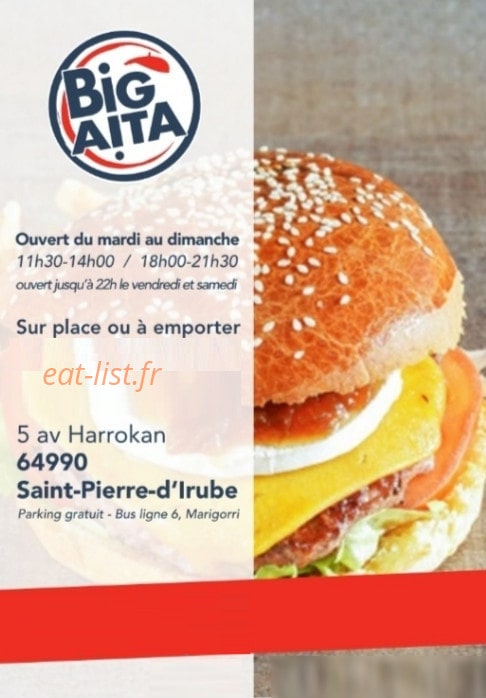 Big Aita — carte page 1
