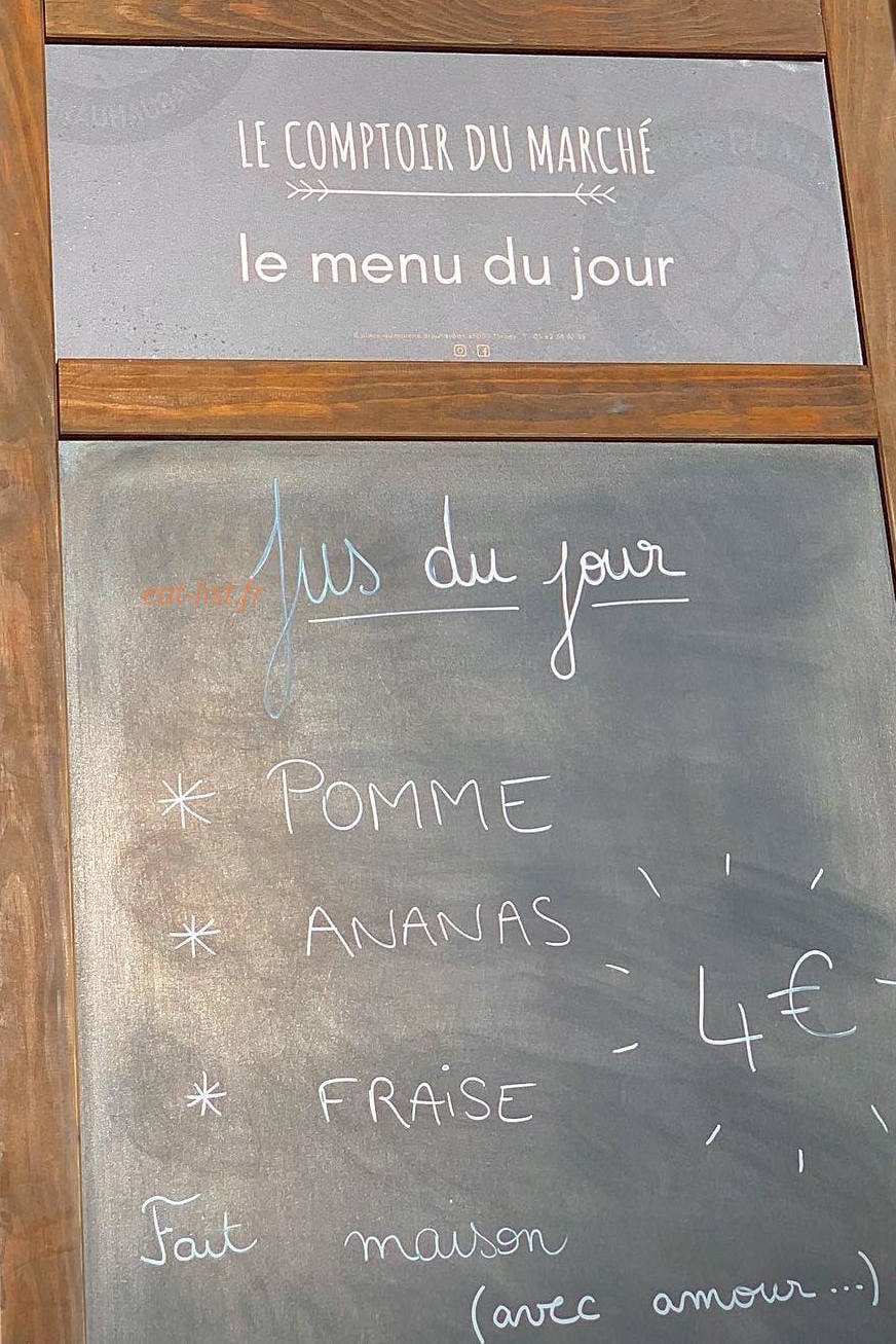 36, Le Bar — carte page 4