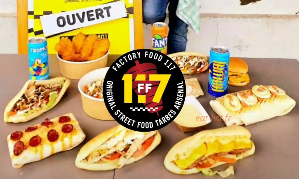 Factory Food 117 — carte page 1