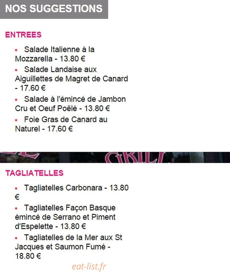 L'Aile Et La Cuisse — carte page 1