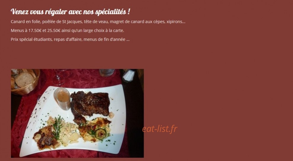 L'épicerie — carte page 1