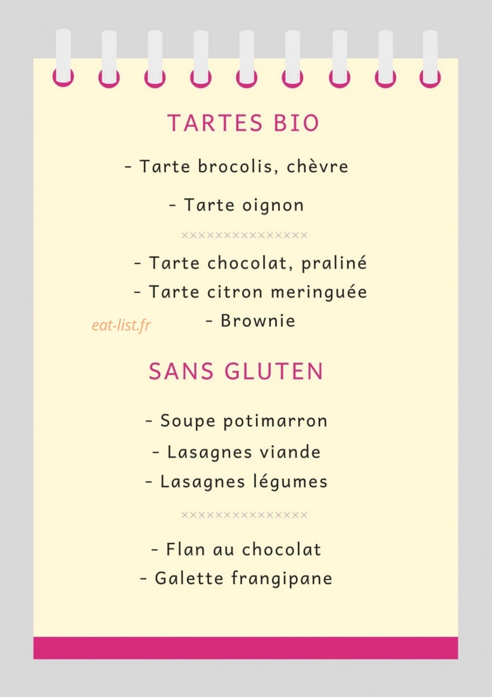 L'Essence des fleurs — carte page 1