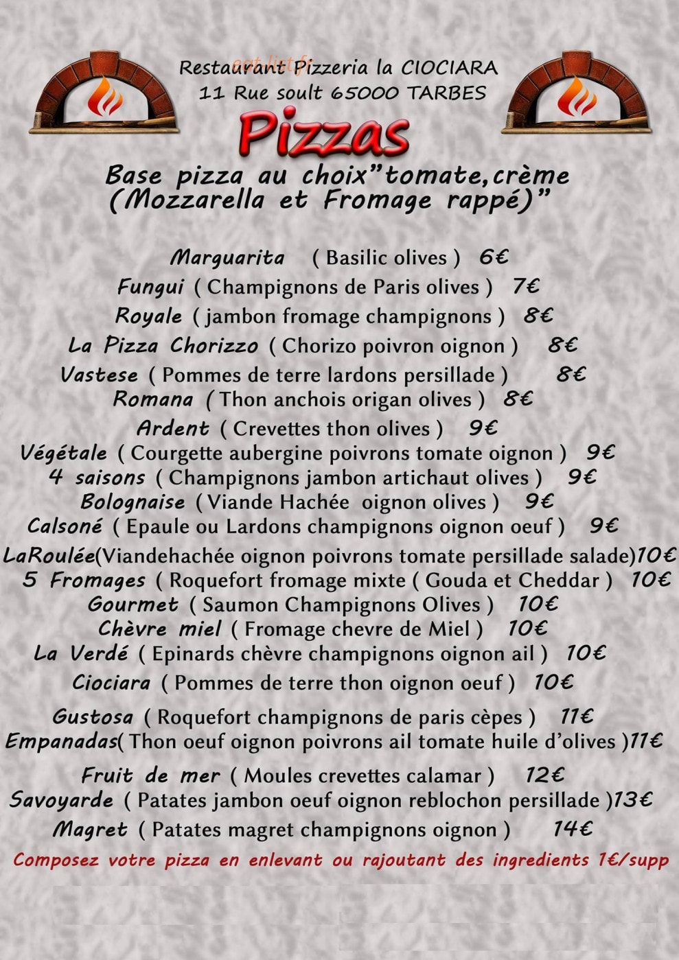 La Ciociara — carte page 1