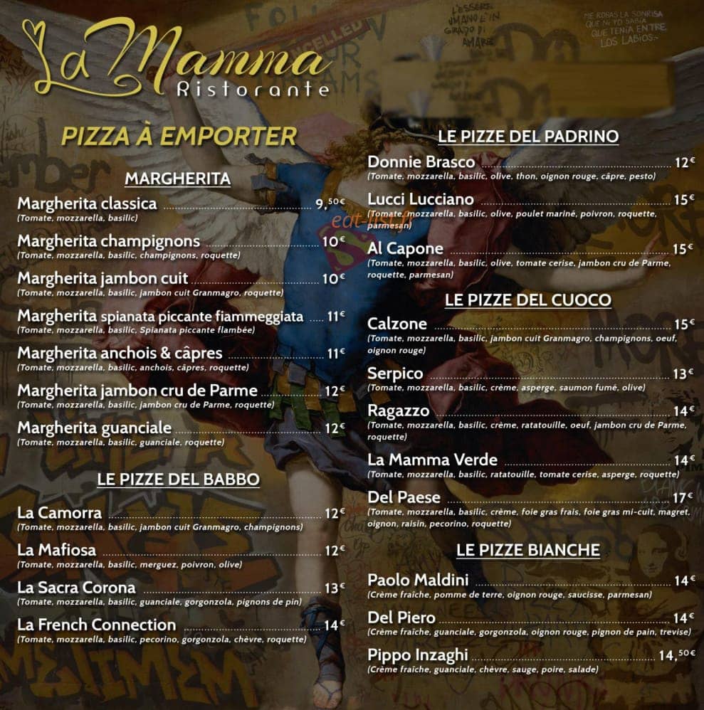 La Mamma — carte page 1