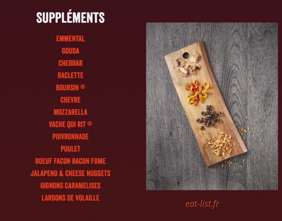 O’tacos — carte page 2