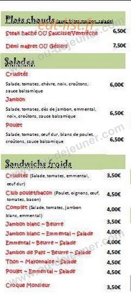 Pizza Nini — carte page 4
