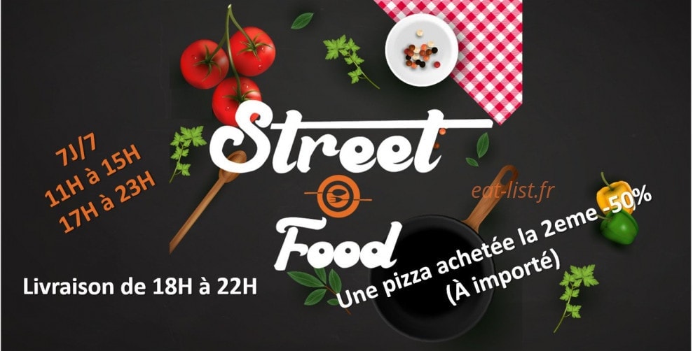 Street Food — carte page 1