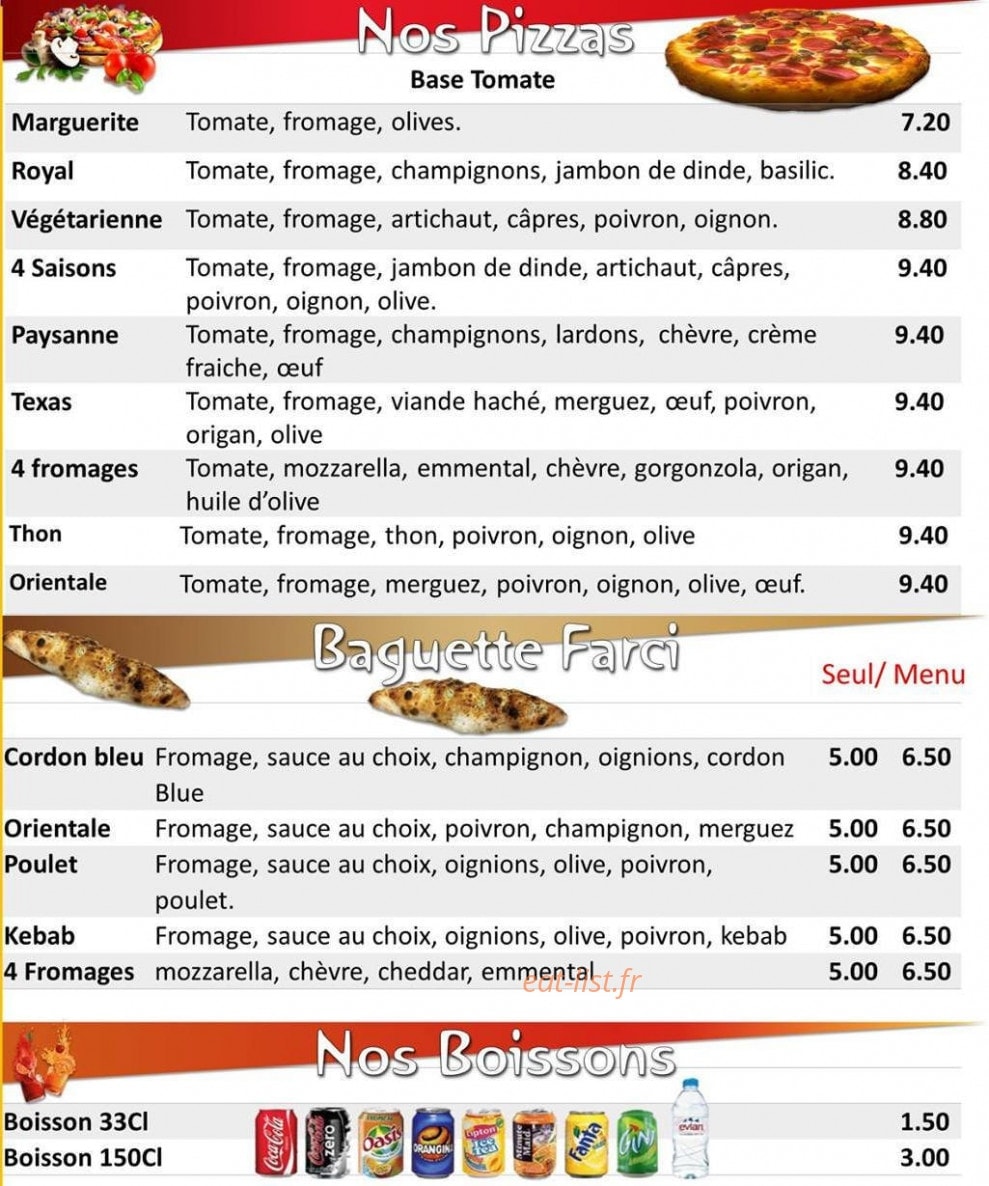 Street Food — carte page 5