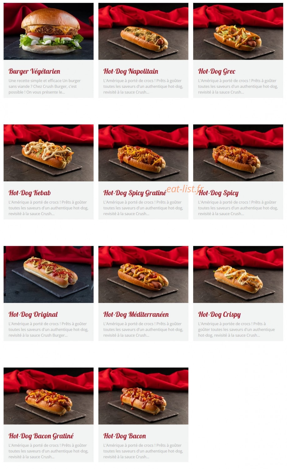 Tacos Avenue — carte page 7