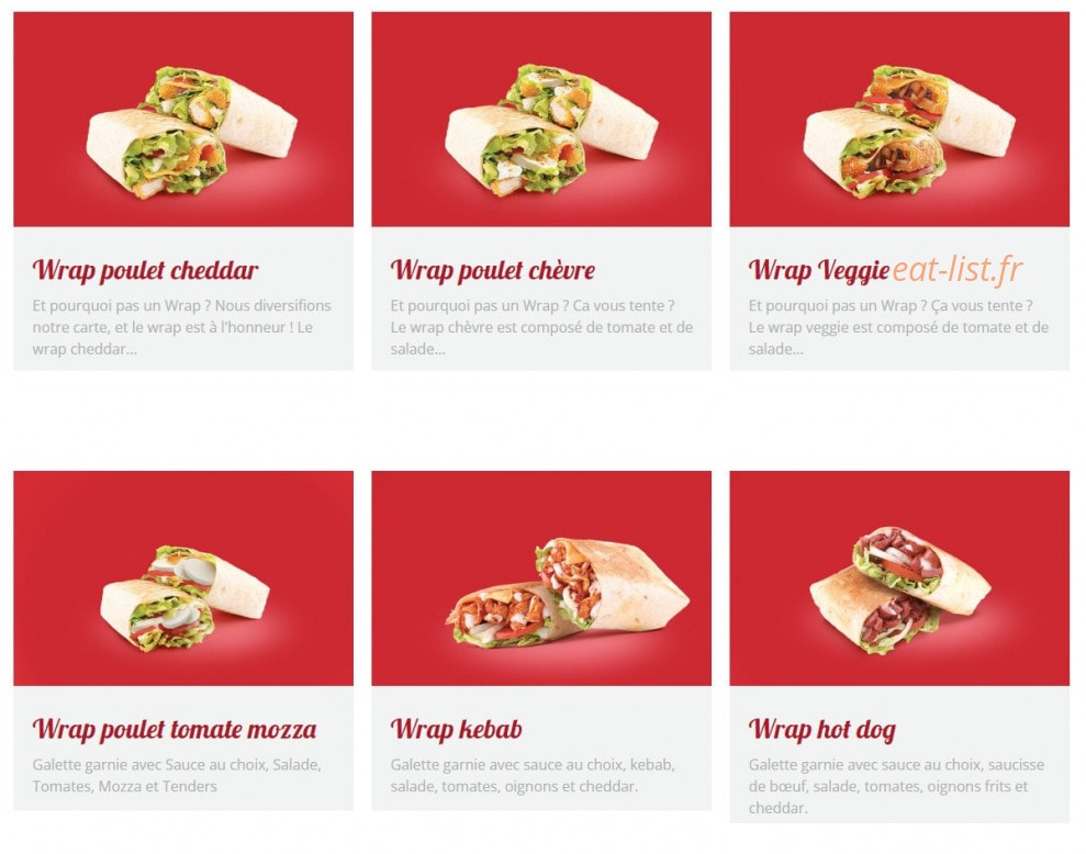 Tacos Avenue — carte page 4