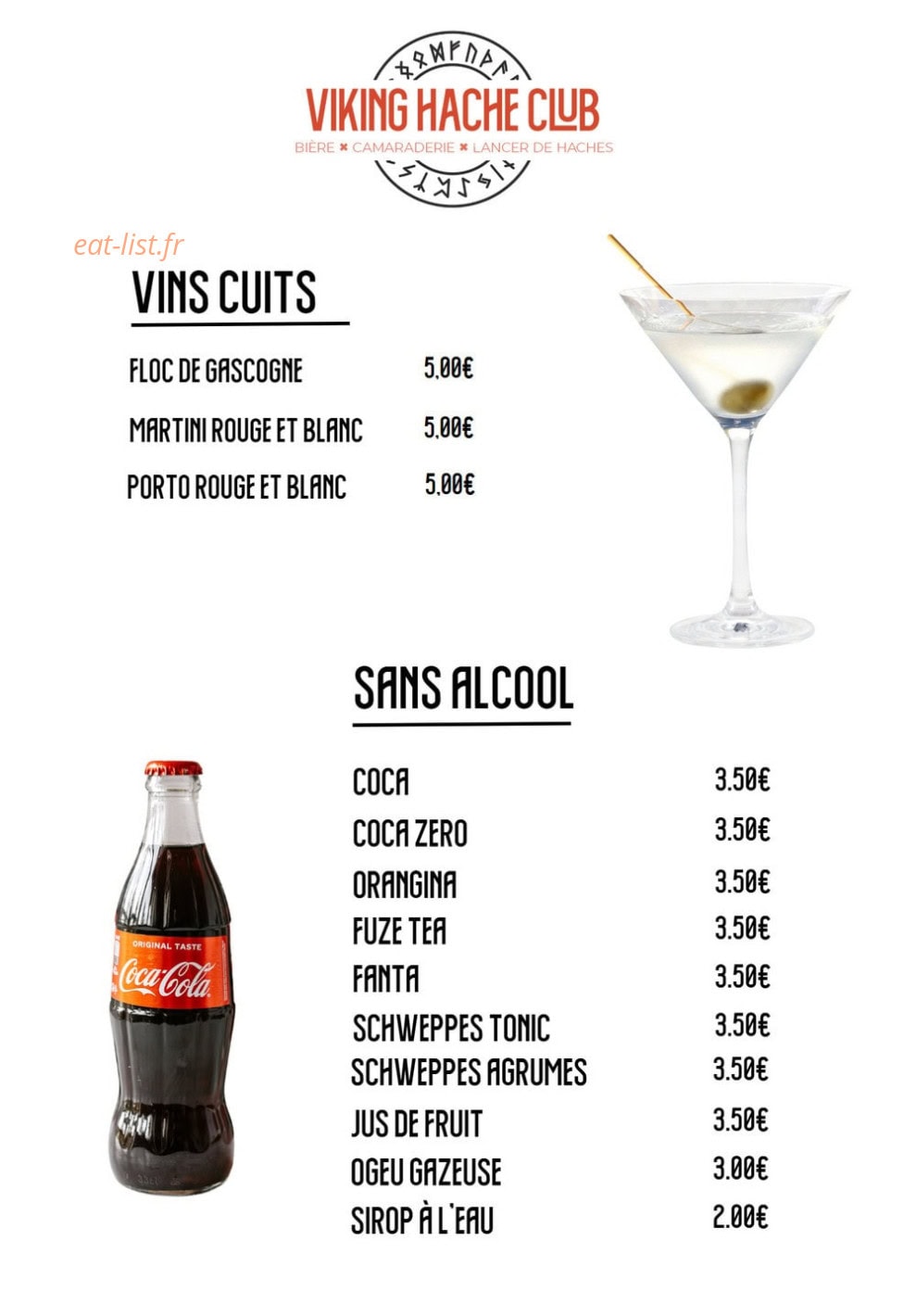 Viking Hache Club — carte page 5