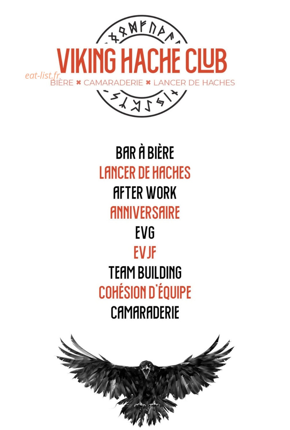 Viking Hache Club — carte page 1