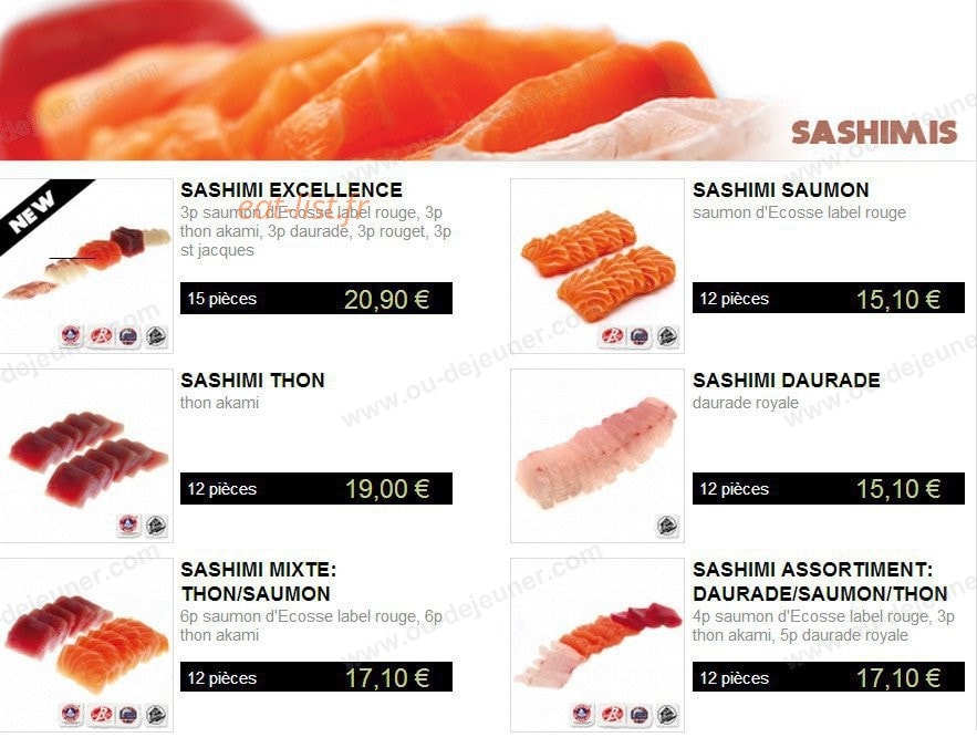 You Sushi — carte page 7