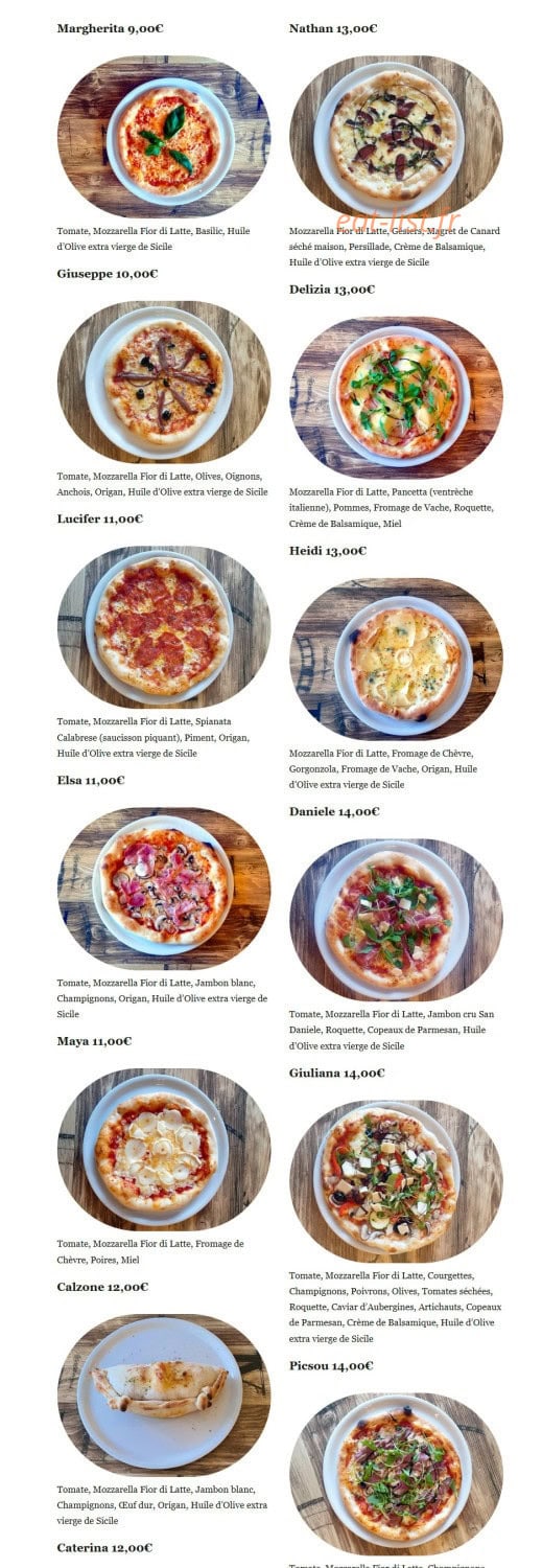 Cantine Lo Vetere — carte page 3
