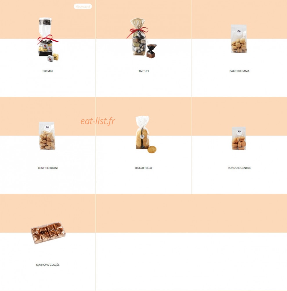 Amorino — carte page 12