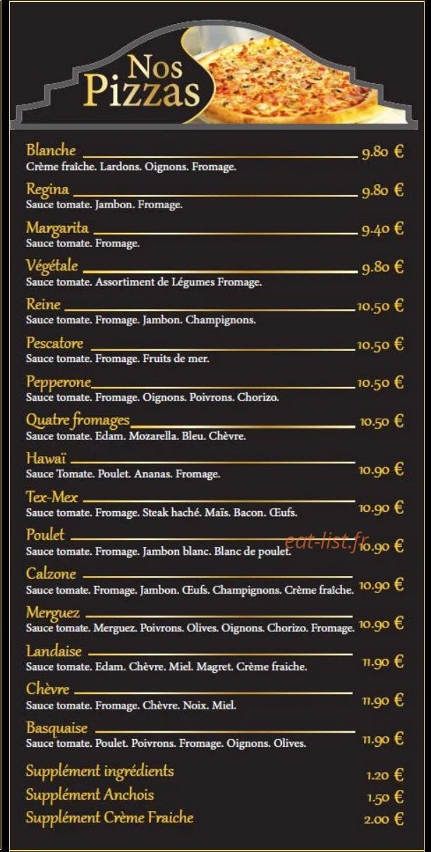 Carrefour Café — carte page 2