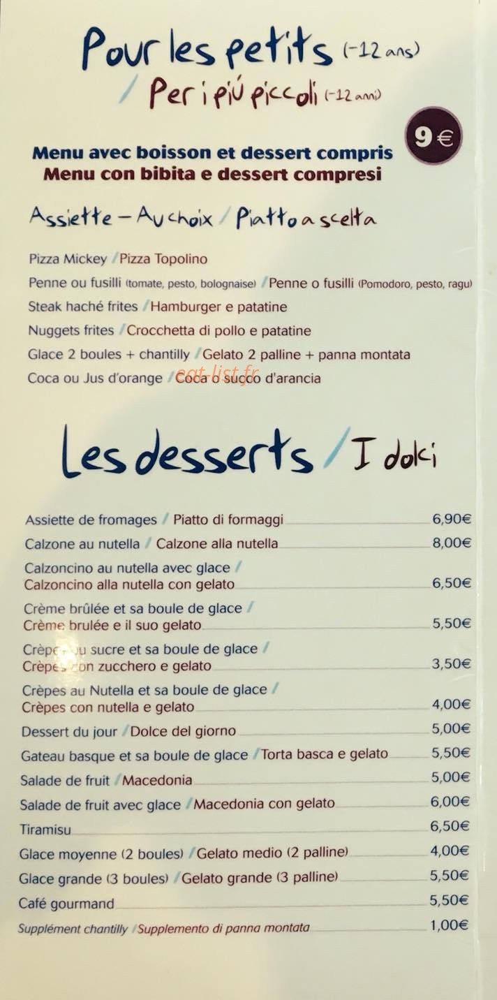 Casa Italia — carte page 5