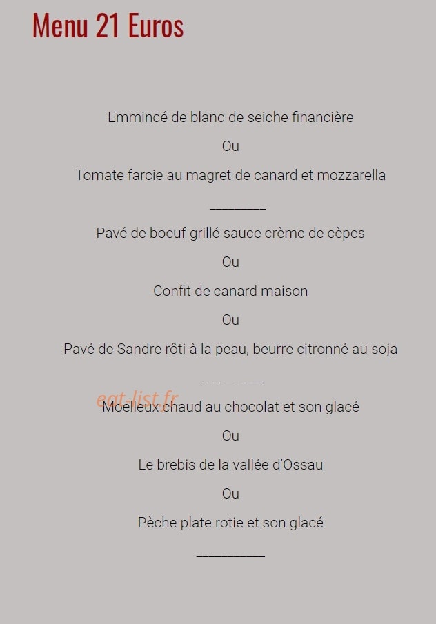 Chalet de Biscaye — carte page 2