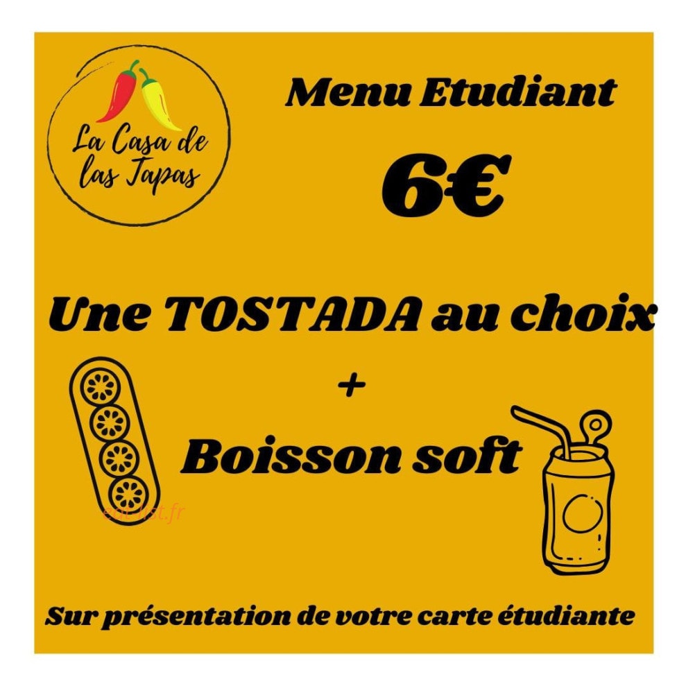 La Casa de las Tapas — carte page 1