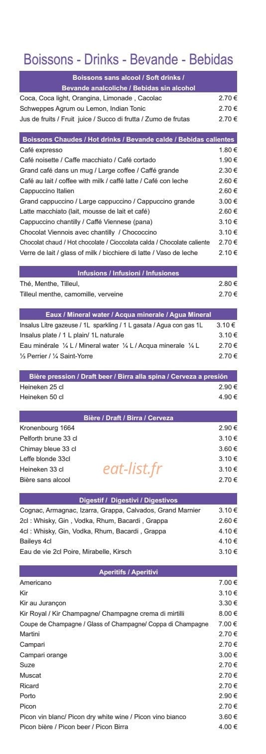 Le Belvédère — carte page 3