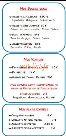 Le Seven — carte page 3