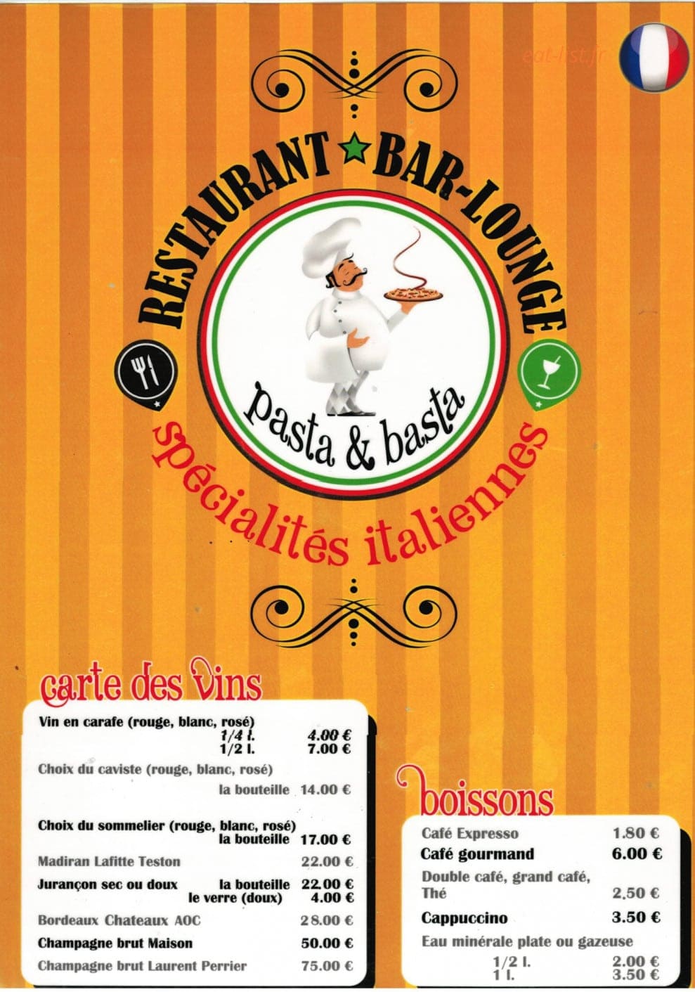 Pasta & Basta — carte page 2