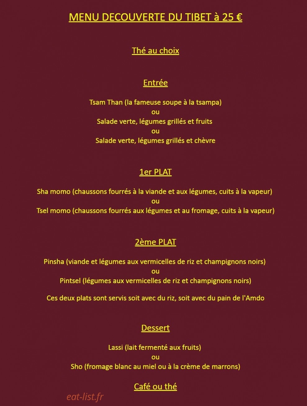 Tibétain Lung-Ta — carte page 3