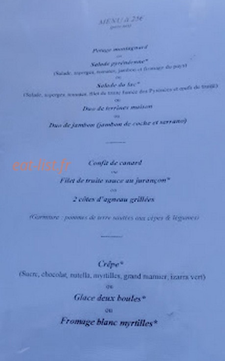 Chalet De La Reine Hortense — carte page 1