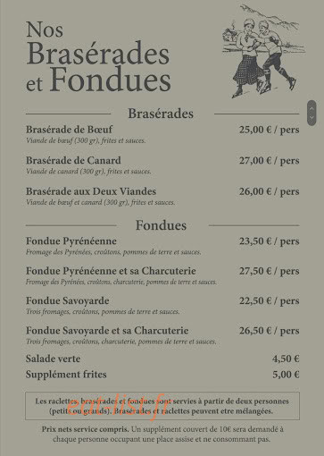Le Brasero — carte page 1