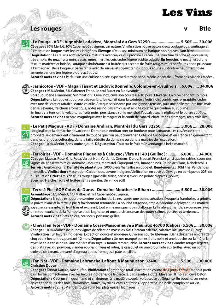 Le Canard Déchaîné — carte page 4