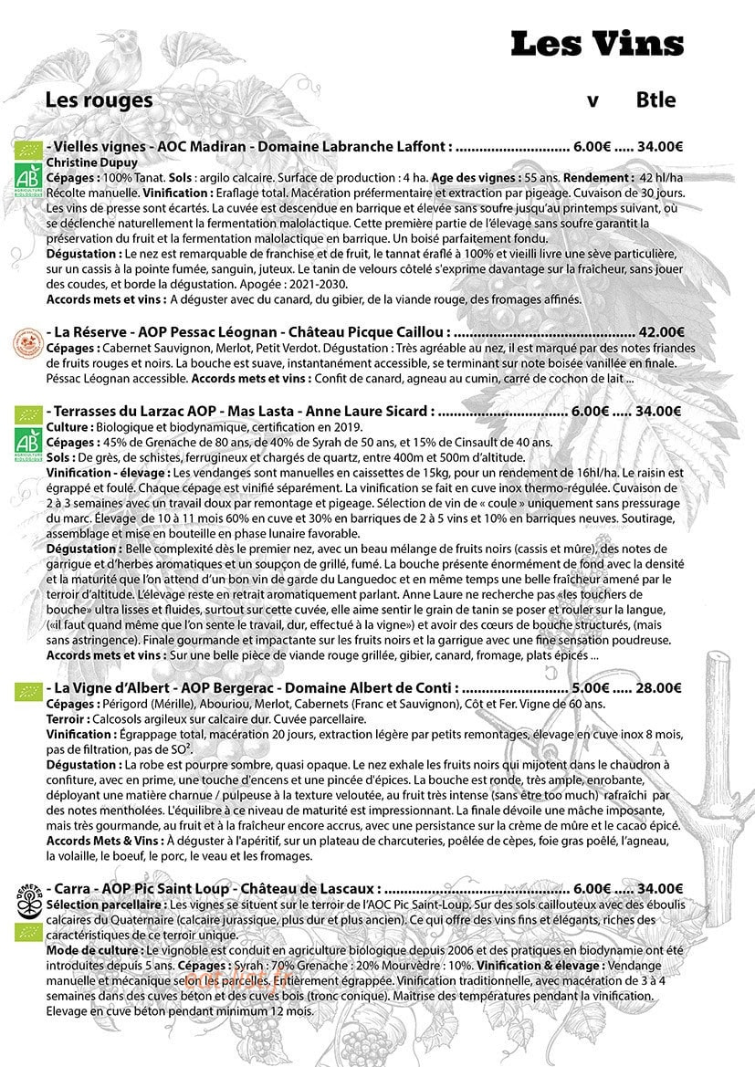 Le Canard Déchaîné — carte page 3